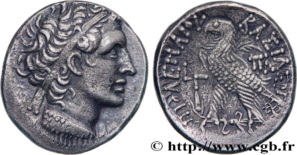 EGIPTO - EGIPTO PTOLEMAICO - PTOLEMEO XIII Tétradrachme EBC