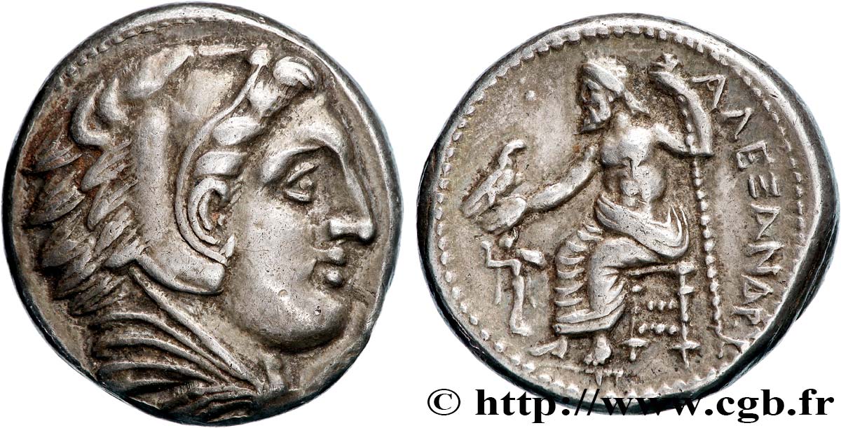 MACEDONIA - KINGDOM OF MACEDONIA - PHILIP III ARRHIDAEUS Tétradrachme MS/AU