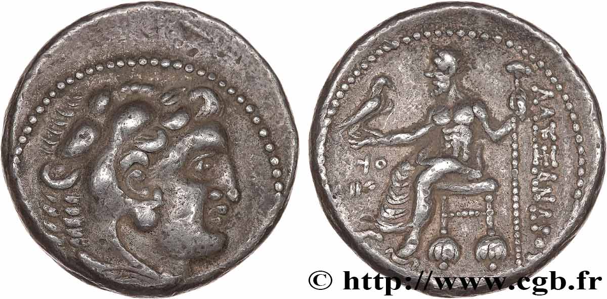 MACEDONIA - KINGDOM OF MACEDONIA - PHILIP III ARRHIDAEUS Tétradrachme AU/AU