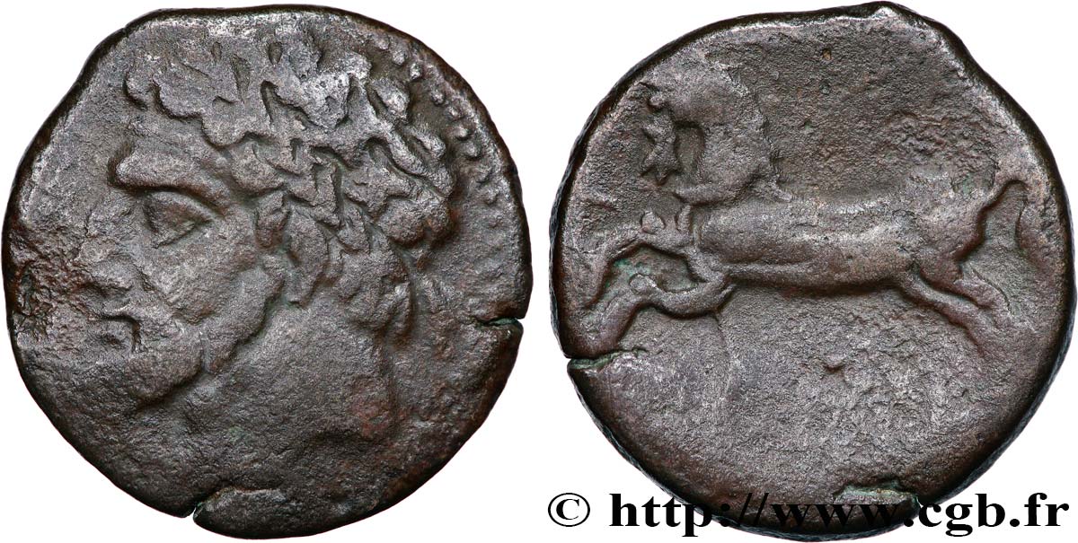 NUMIDIA - KINGDOM OF NUMIDIA - MASINISSA or MICIPSA Unité VF