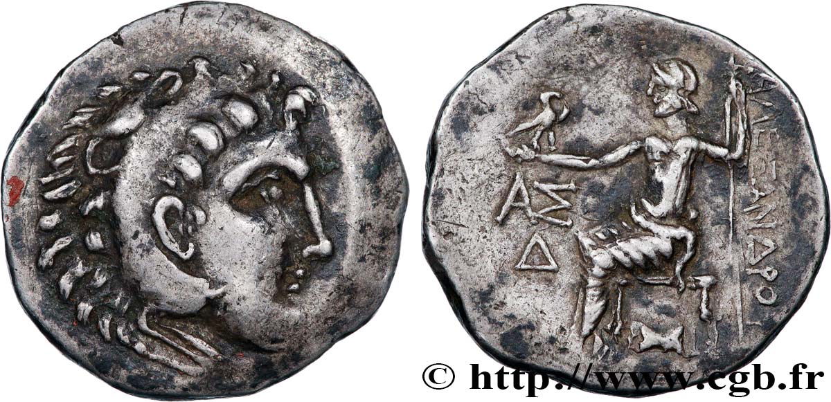 Monnaie Grecque Antique – Tétradrachme De Maronée (Dionysos, Argent, TTB+)