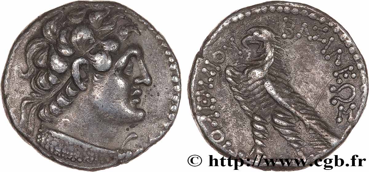 ÄGYPTEN -PTOLEMÄISCHES KÖNIGREICH ÄGYPTEN - PTOLEMAIOS VI PHILOMETOR Didrachme VZ/fVZ