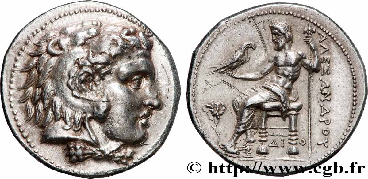 MACEDONIA - MACEDONIAN KINGDOM - ALEXANDER III THE GREAT Tétradrachme MS