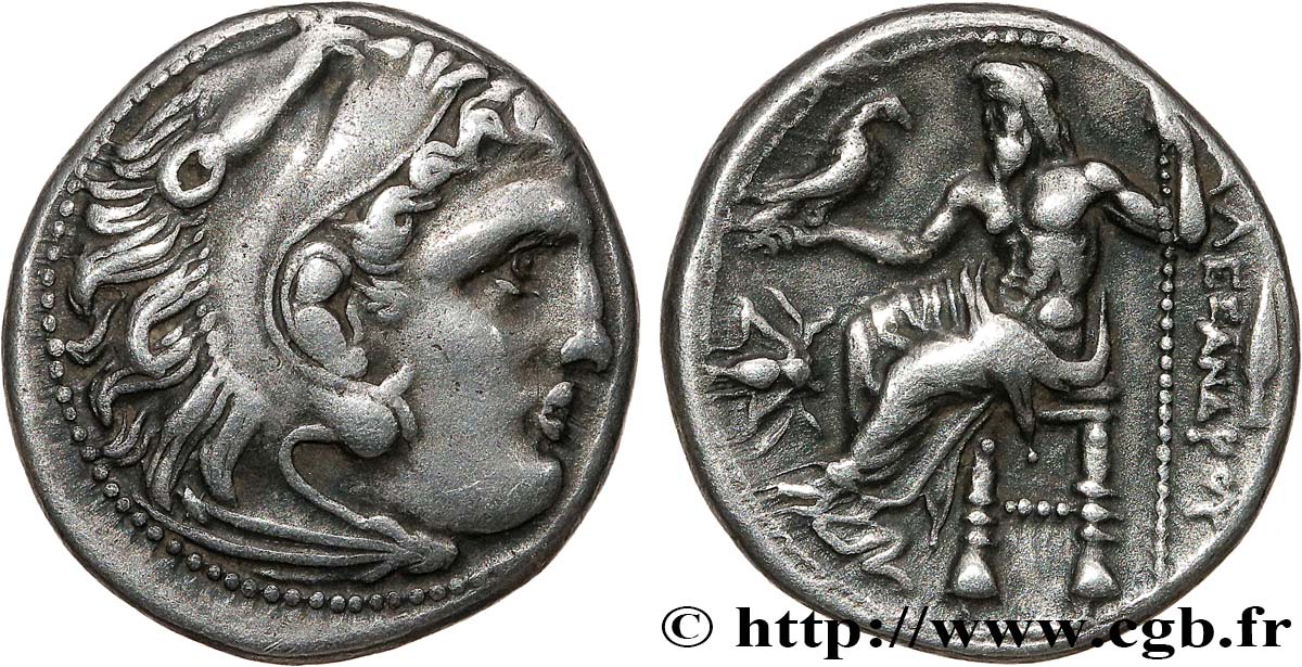 MACEDONIA - KINGDOM OF MACEDONIA - PHILIPP III ARRHIDAEUS Drachme AU