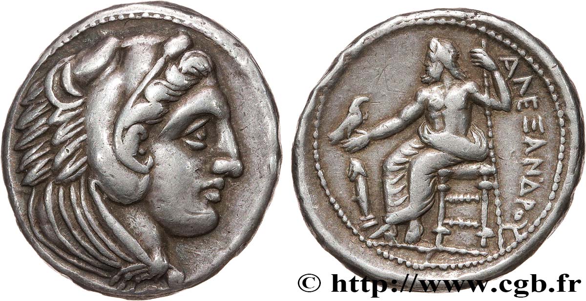 MACEDONIA - REGNO DI MACEDONIA - ALESSANDRO III IL GRANDE Tétradrachme SPL/q.SPL