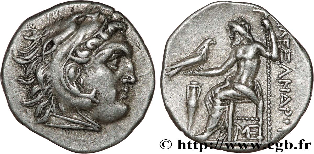 MACEDONIA - MACEDONIAN KINGDOM - ANTIGONOS MONOPHTALMOS Drachme AU