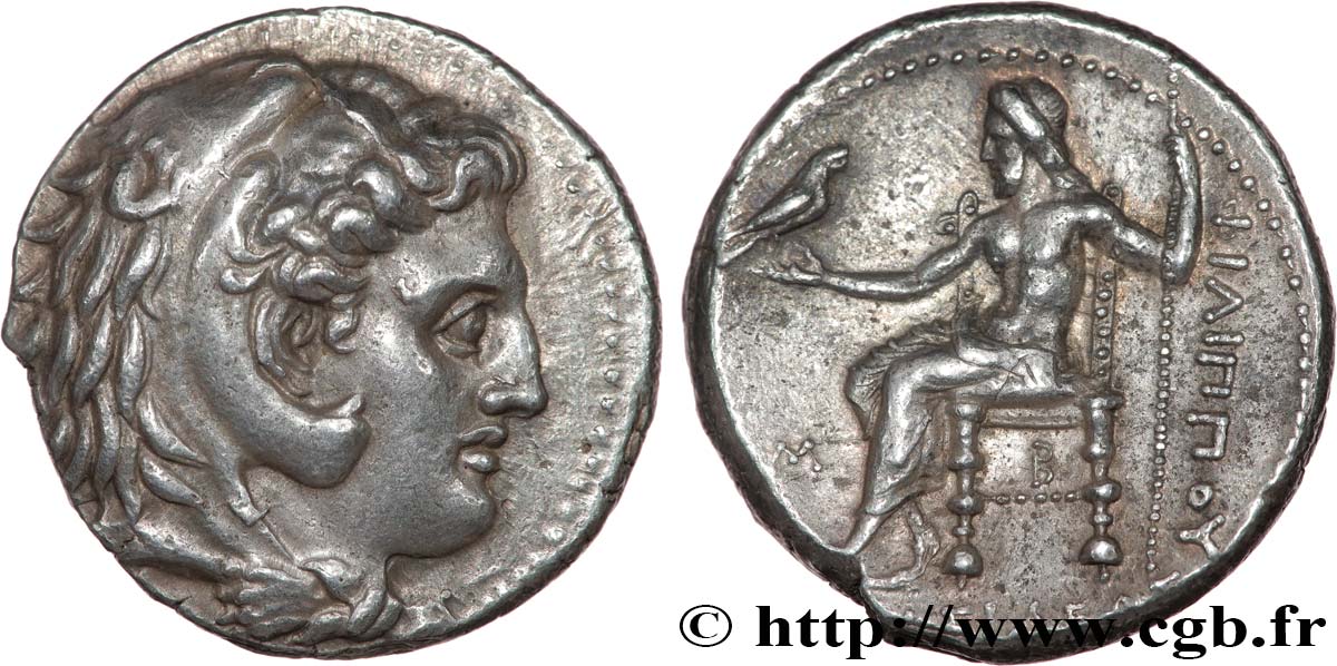 MACEDONIA - MACEDONIAN KINGDOM - PHILIP III ARRHIDAEUS Tétradrachme MS/AU