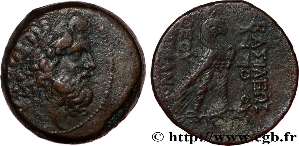 SYRIA - SELEUKID KINGDOM - ANTIOCHUS IV EPIPHANES Tetrachalque XF