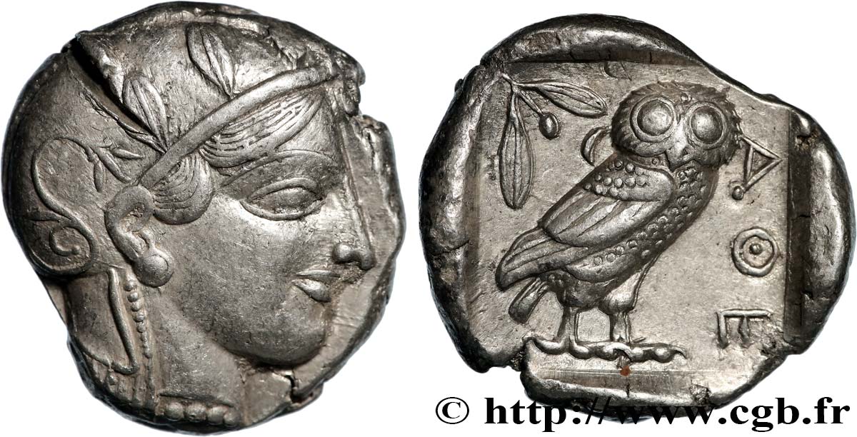 ATTIQUE - ATHÈNES Tétradrachme SUP/SPL