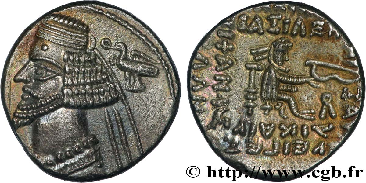 ROYAUME PARTHE - PHRAATES IV Drachme FDC/SPL