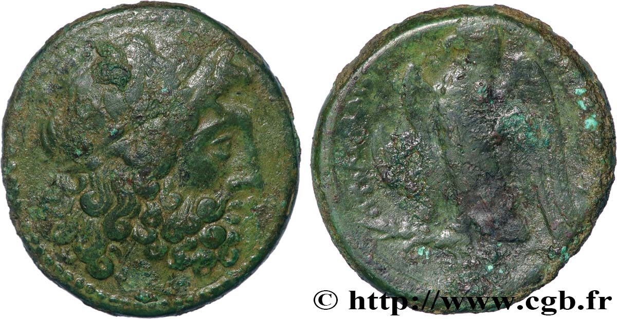 EGYPT - LAGID OR PTOLEMAIC KINGDOM - PTOLEMY III EUERGETES Trihemiobole XF/VF