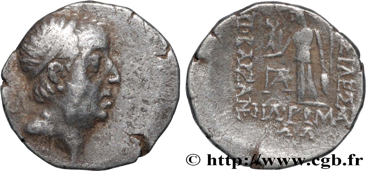 CAPPAOCIA - CAPPADOCIAN KINGDOM - ARIOBARZANES Ier PHILOROMAIOS Drachme XF