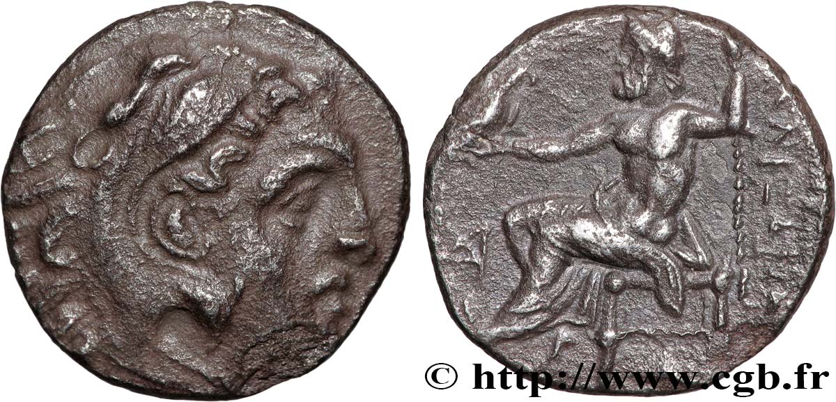 MACEDONIA - MACEDONIAN KINGDOM - ALEXANDER III THE GREAT Drachme XF