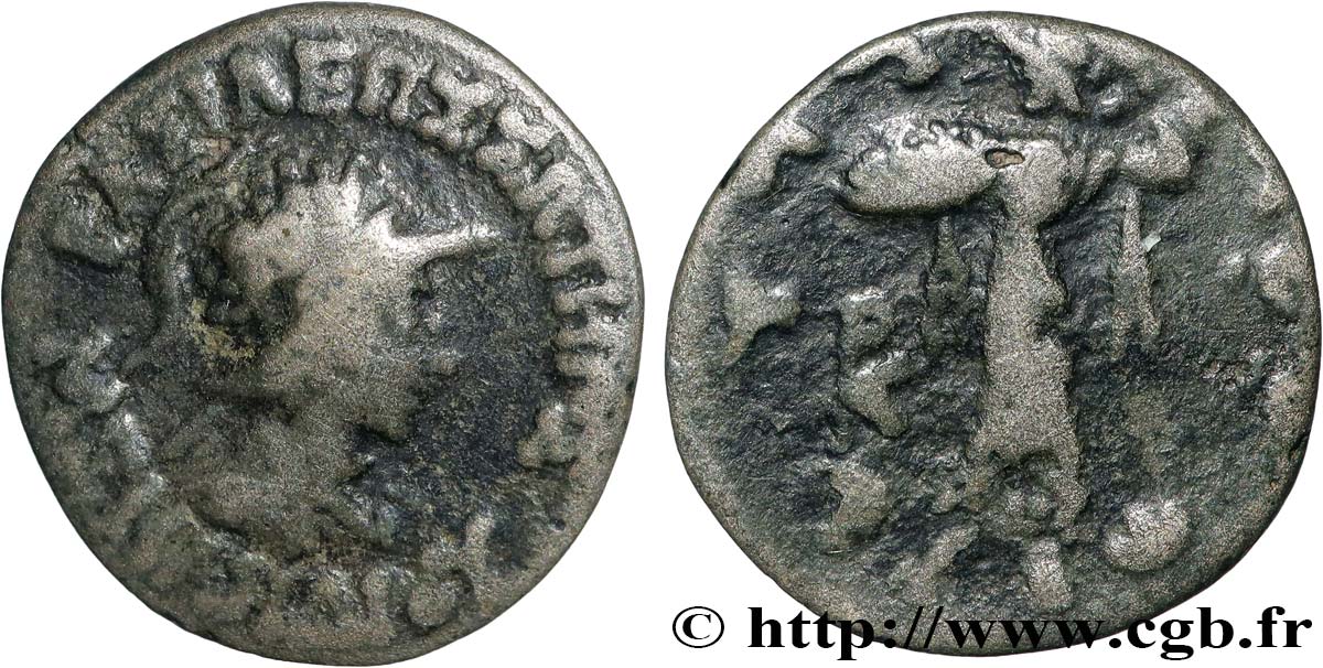 BACTRIA - REINO DE BACTRIA - MENANDROS I SOTER Drachme bilingue BC+