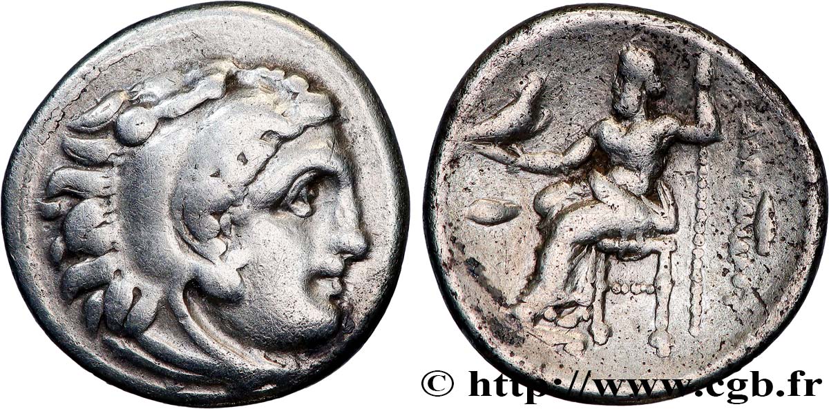 MACEDONIA - KINGDOM OF MACEDONIA - PHILIP III ARRHIDAEUS Drachme AU/XF