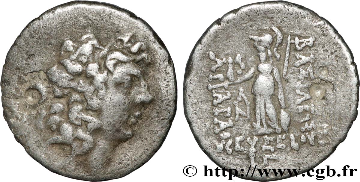 CAPPADOCE - ROYAUME DE CAPPADOCE - ARIARATHES IX EUSEBES PHILOPATOR Drachme TTB