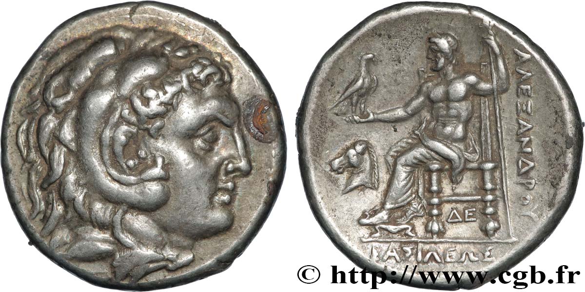 MACÉDOINE - ROYAUME DE MACÉDOINE - DÉMÉTRIUS POLIORCÈTE Tétradrachme TTB+/SUP