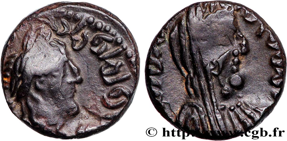 NABATÉENS - ROYAUME NABATÉEN - ARÉTAS IV PHILOPATRIS Drachme TTB