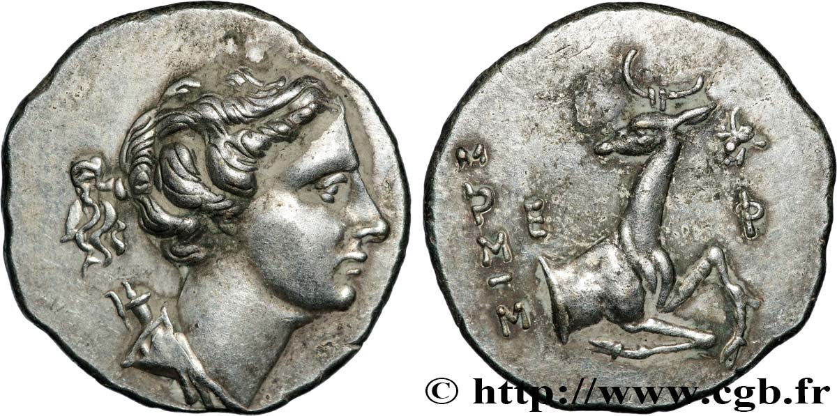 IONIE - ÉPHÈSE Didrachme q.SPL