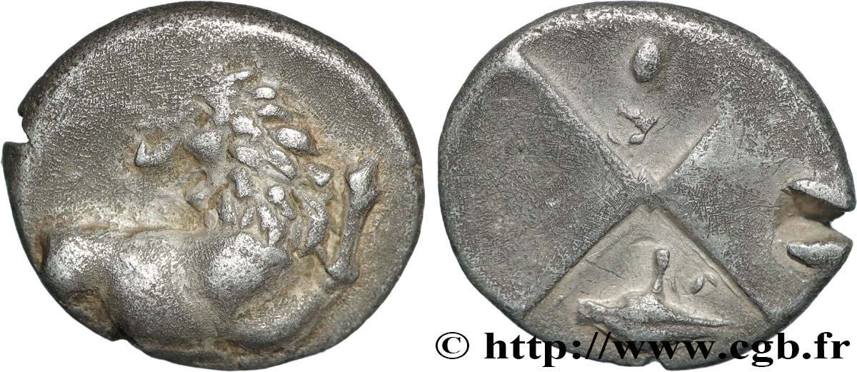 THRACE - THRACIAN CHERSONESE - CHERRONESOS Hemidrachme ou tetrobole XF