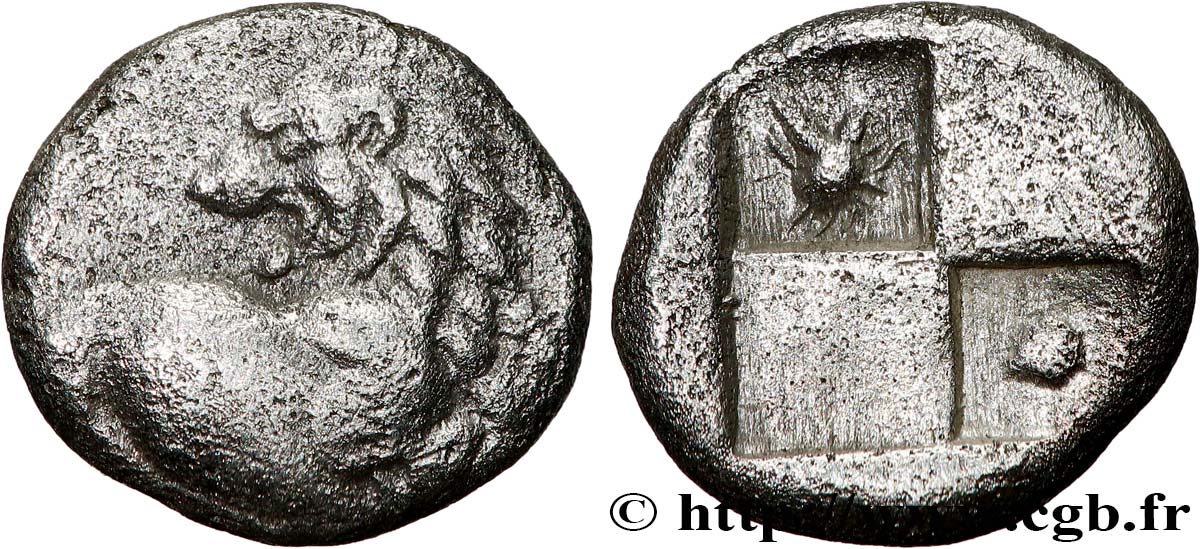 THRACE - THRACIAN CHERSONESE - CHERRONESOS Hemidrachme ou tetrobole AU