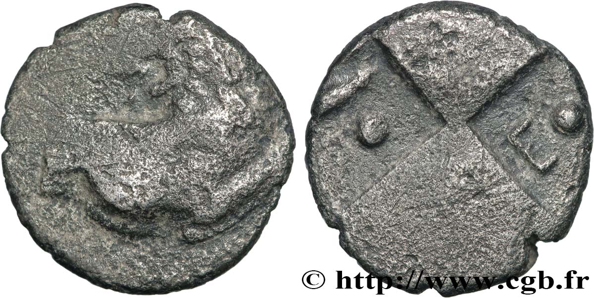 THRACIA - THRACIAN CHERSONESE - CHERRONESOS Hemidrachme ou tetrobole VF/XF