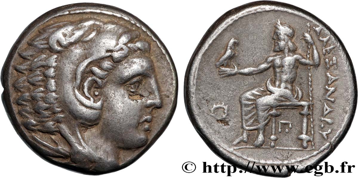 MACEDONIA - KINGDOM OF MACEDONIA - PHILIPP III ARRHIDAEUS Tétradrachme AU/XF