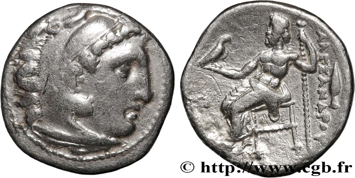 MACEDONIA - KINGDOM OF MACEDONIA - PHILIP III ARRHIDAEUS Drachme XF