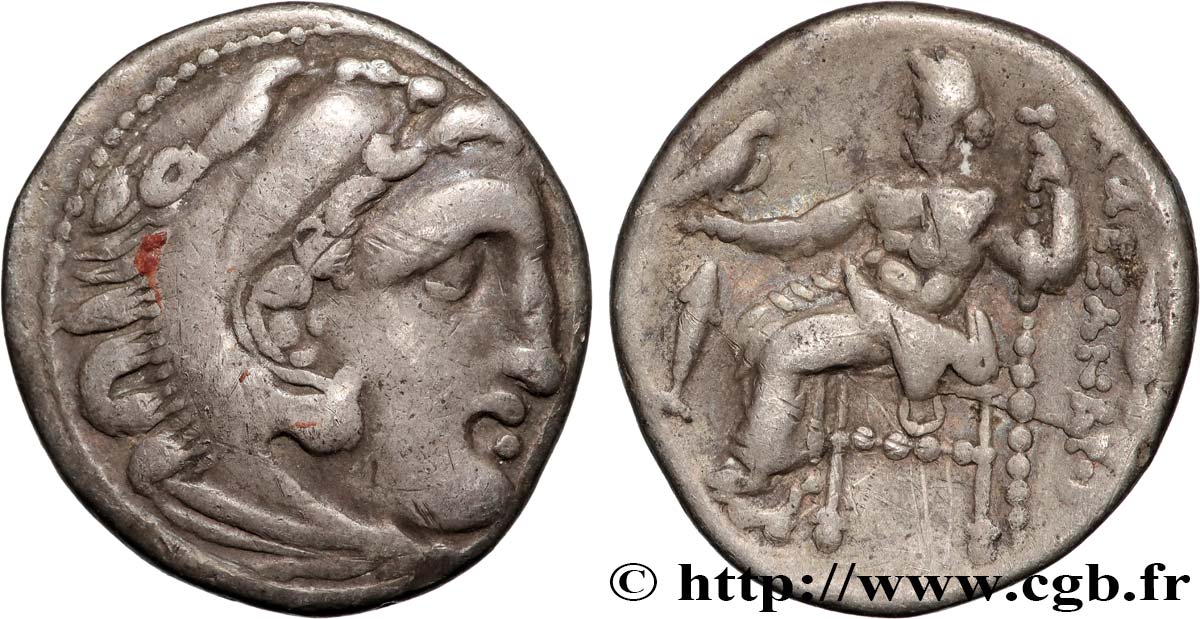 MACEDONIA - KINGDOM OF MACEDONIA - PHILIPP III ARRHIDAEUS Drachme AU/XF