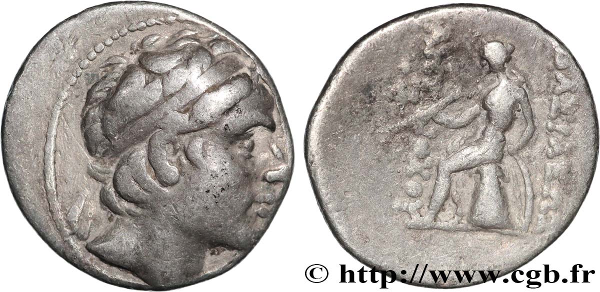 SYRIA - SELEUKID KINGDOM - ANTIOCHUS IV EPIPHANES Drachme XF/VF