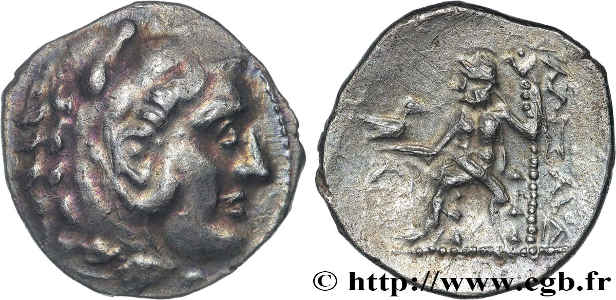MACEDONIA - KINGDOM OF MACEDONIA - PHILIP III ARRHIDAEUS Drachme AU