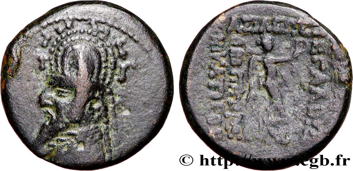PARTHIAN KINGDOM - MITHRADATES II Bronze XF