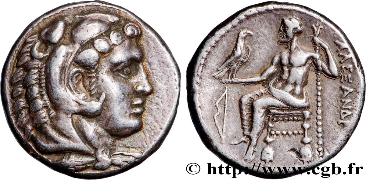 MACEDONIA - MACEDONIAN KINGDOM - ALEXANDER III THE GREAT Tétradrachme AU