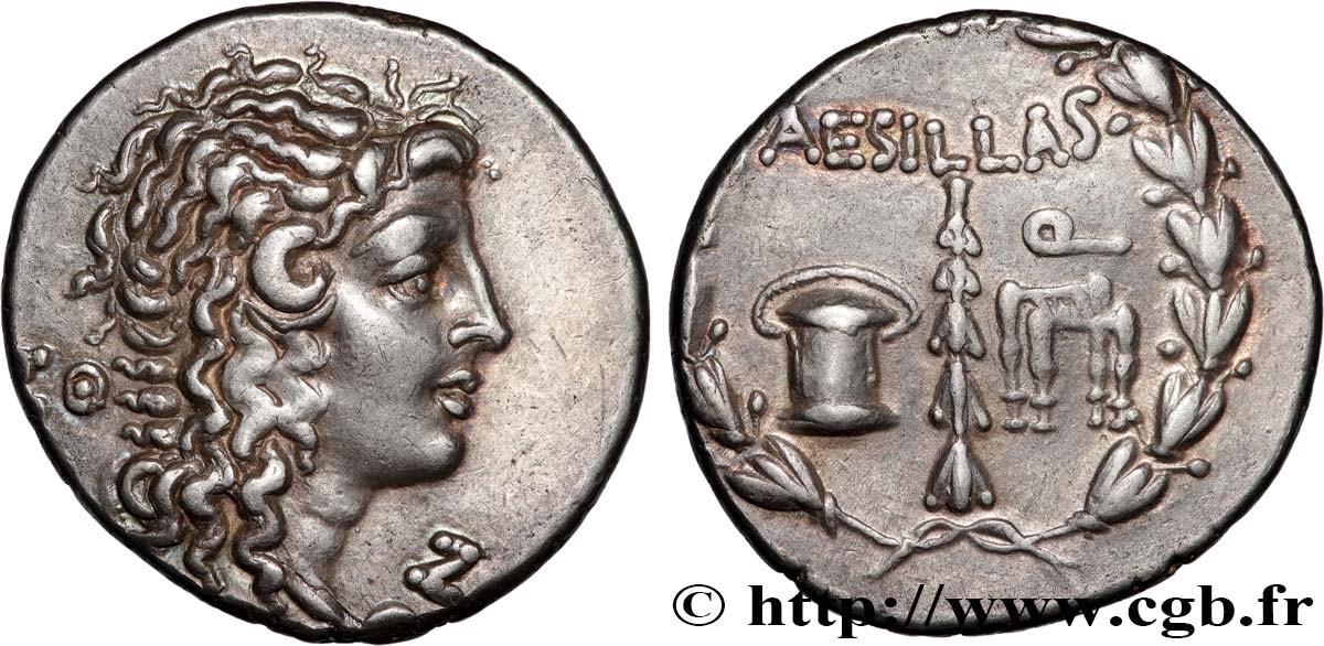MACEDONIA - MACEDONIAN PROVINCE - THESSALONIKI Tétradrachme stéphanophore AU