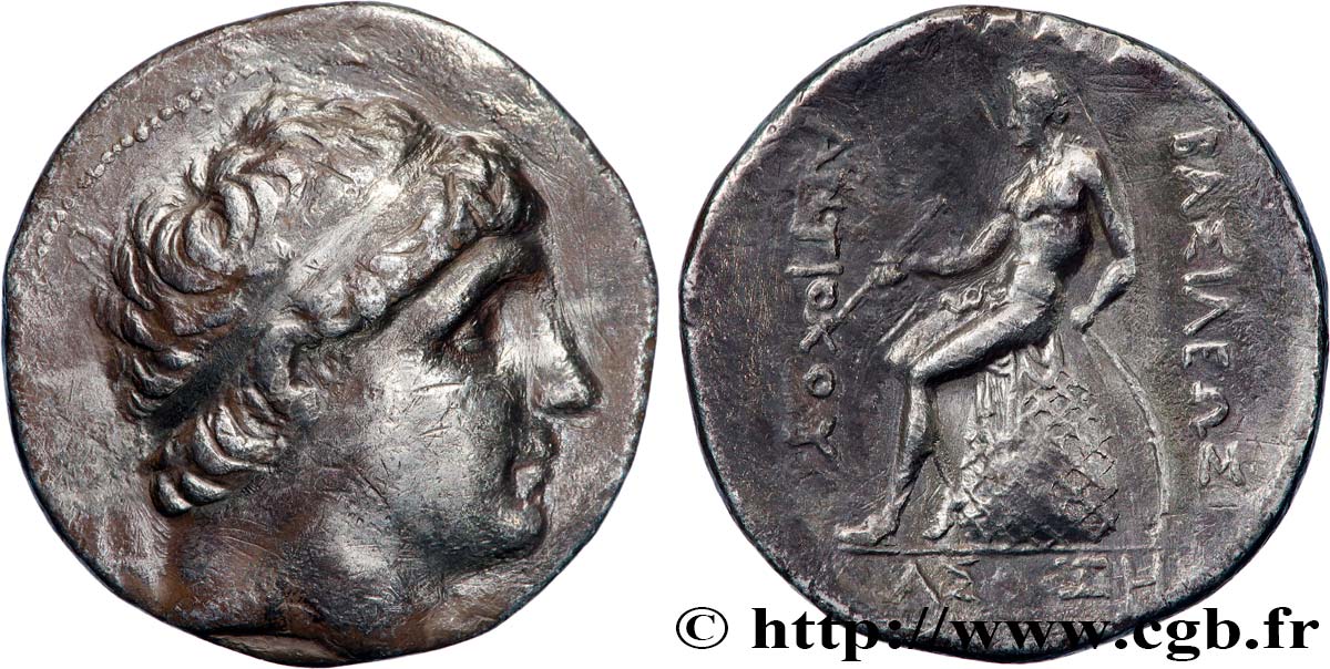 SYRIA - SELEUKID KINGDOM - ANTIOCHUS I SOTER Tétradrachme XF