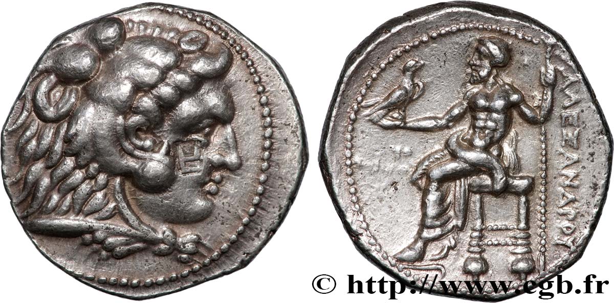 MACEDONIA - KINGDOM OF MACEDONIA - PHILIPP III ARRHIDAEUS Tétradrachme AU/AU