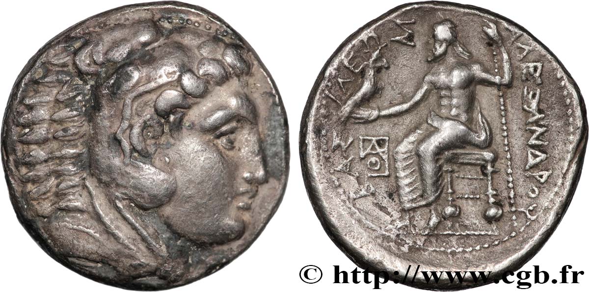 MACEDONIA - KINGDOM OF MACEDONIA - PHILIP III ARRHIDAEUS Tétradrachme AU