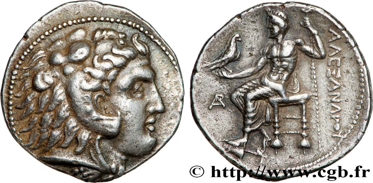 MACÉDOINE - ROYAUME DE MACÉDOINE - ALEXANDRE III LE GRAND Tétradrachme SUP