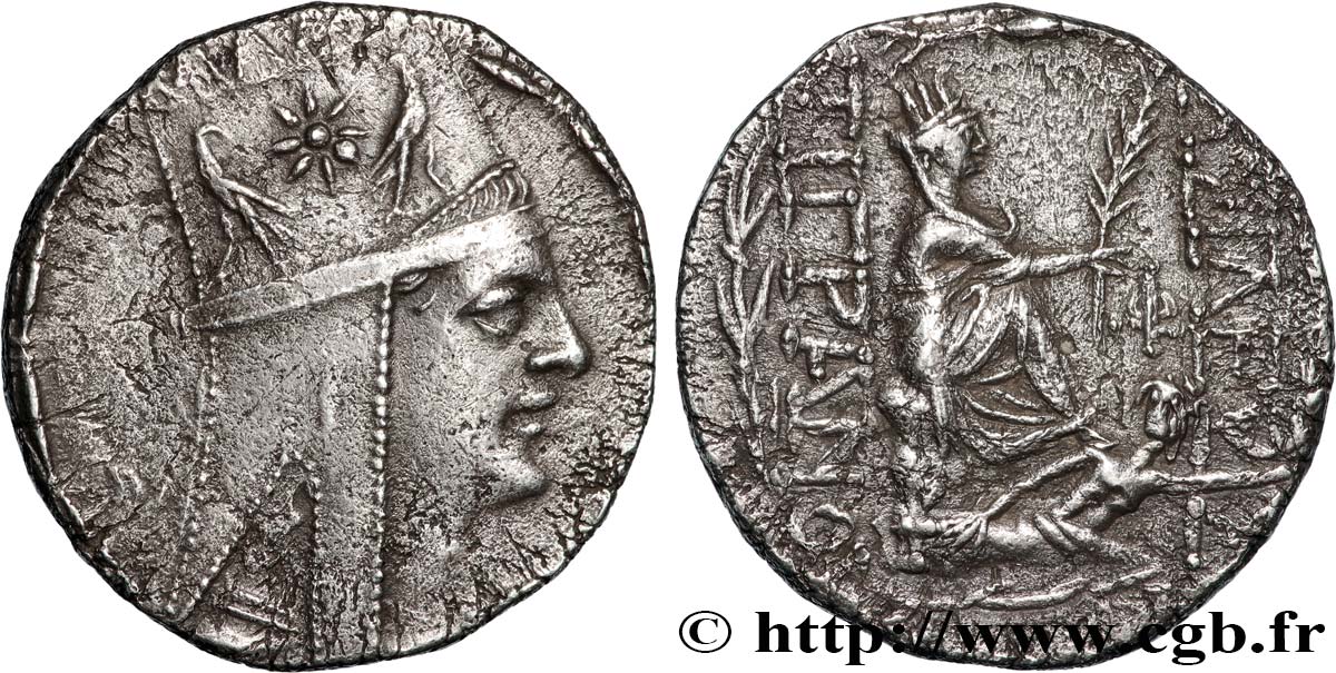 SYRIA - SELEUKID KINGDOM - TIGRANES Tétradrachme AU