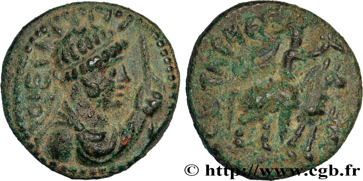 INDO-PARTHIA - INDO-PARTHIAN KINGDOM - UNKNOWN KING Tétradrachme AU/XF