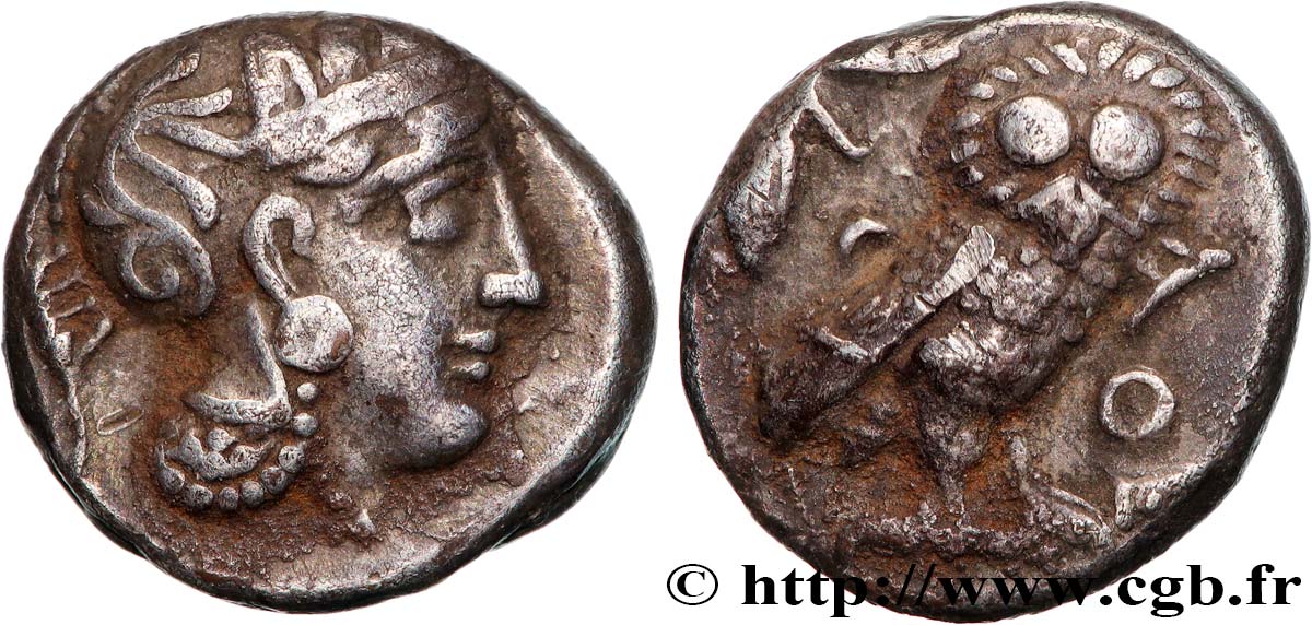 ATTICA - ATHENS Drachme XF