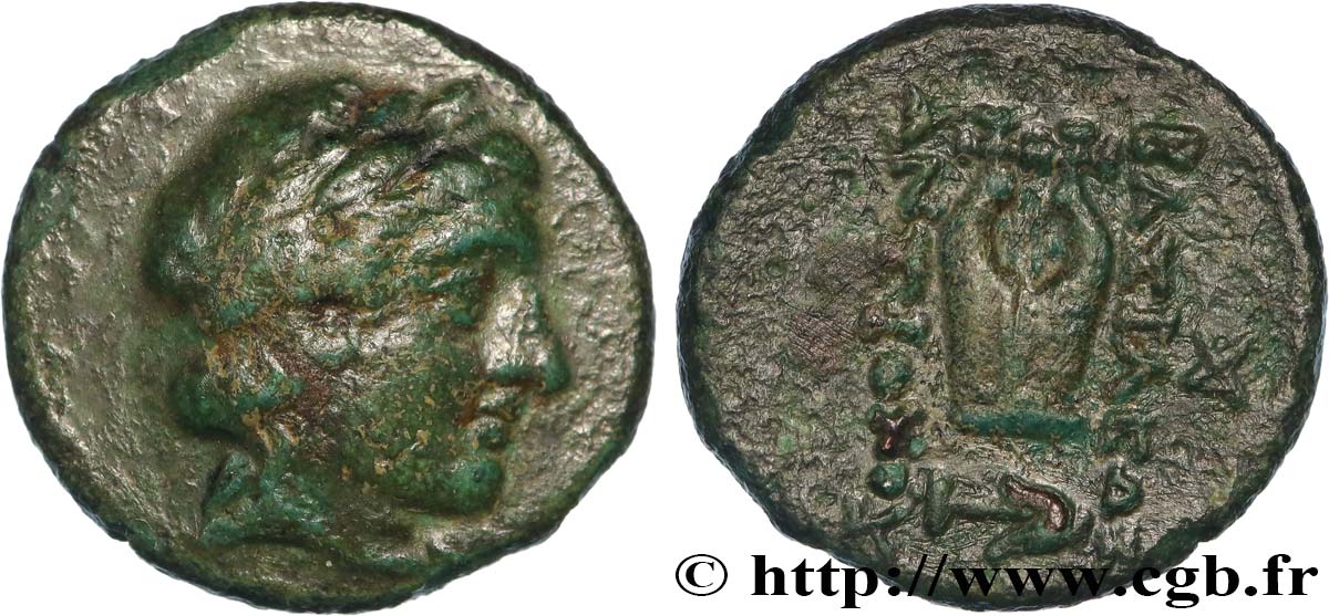 SYRIA - SELEUKID KINGDOM - ANTIOCHOS II THEOS Bronze XF