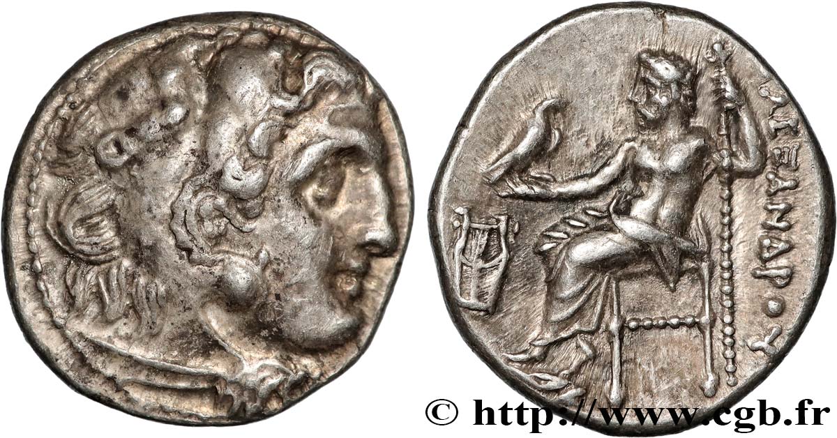 MACEDONIA - KINGDOM OF MACEDONIA - PHILIPP III ARRHIDAEUS Drachme AU