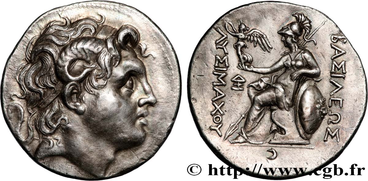 THRACE - THRACIAN KINGDOM - LYSIMACHOS Tétradrachme MS