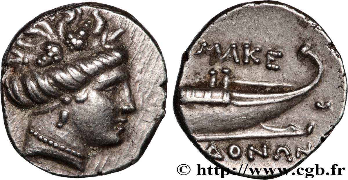 MACEDONIA - AUTONOMOUS COINAGE Tetrobole MS