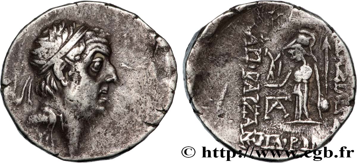 CAPPAOCIA - CAPPADOCIAN KINGDOM - ARIOBARZANES Ier PHILOROMAIOS Drachme XF