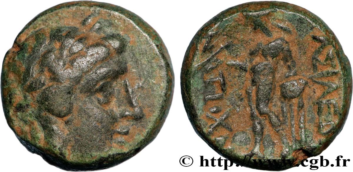 SYRIA - SELEUKID KINGDOM - ANTIOCHUS III THE GREAT Demi-unité XF