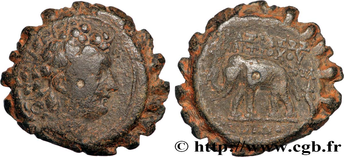 SYRIA - SELEUKID KINGDOM - ANTIOCHOS VI DIONYSOS Unité VF