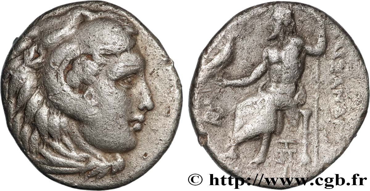 MACEDONIA - MACEDONIAN KINGDOM - ALEXANDER III THE GREAT Drachme AU/XF