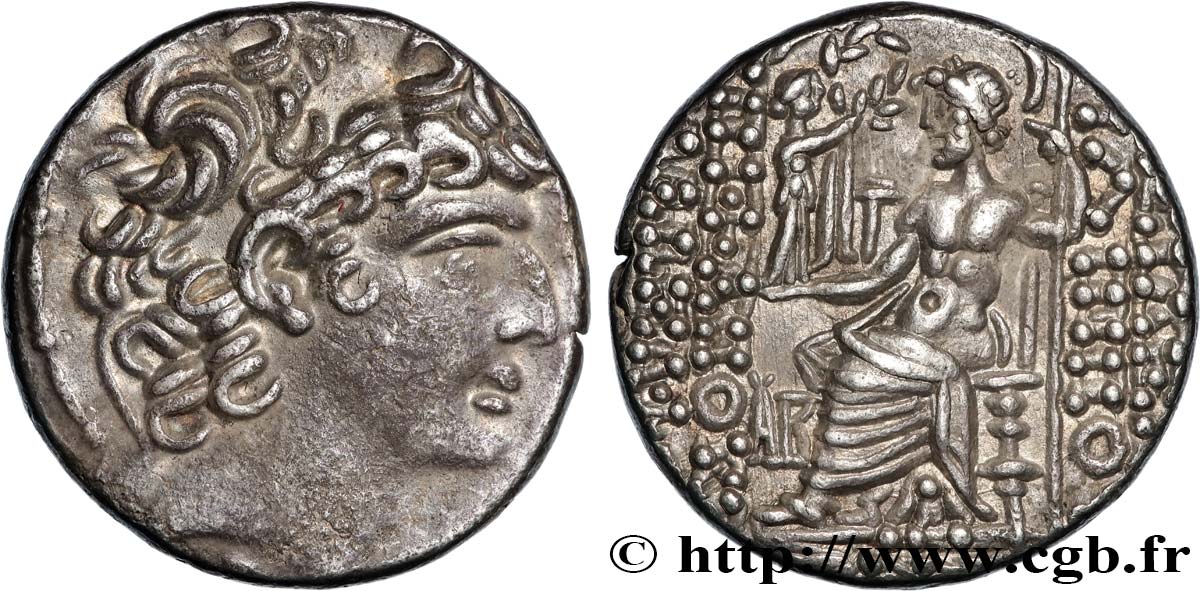 SYRIA - ROMAN PROVINCE - AULUS GABINUS Tétradrachme syro-phénicien fVZ/VZ